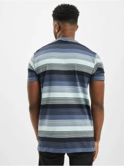 URBAN CLASSICS Herren T-Shirt Yarn Dyed Sunrise Stripe In Blau -Only & Sons Shop urban classics t shirt blau 750969 1