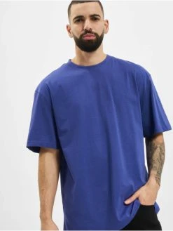 URBAN CLASSICS Herren T-Shirt Tall Tee In Blau