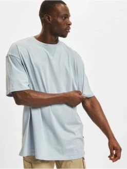 URBAN CLASSICS Herren T-Shirt Organic Basic In Blau