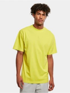 URBAN CLASSICS Herren T-Shirt Tall In Gelb