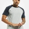 URBAN CLASSICS Herren T-Shirt Raglan Contrast In Grau -Only & Sons Shop urban classics t shirt grau 476631