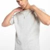 URBAN CLASSICS Herren T-Shirt Herirngbone Terry In Grau