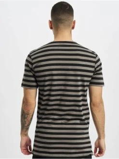 URBAN CLASSICS Herren T-Shirt Stripe Tee In Grau -Only & Sons Shop urban classics t shirt grau 799203 1