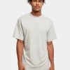 URBAN CLASSICS Herren T-Shirt Tall In Grau