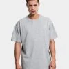 URBAN CLASSICS Herren T-Shirt Heavy Oversized In Grau -Only & Sons Shop urban classics t shirt grau 896088