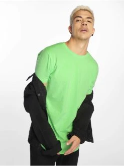 URBAN CLASSICS Herren T-Shirt Shaped Long In Grün