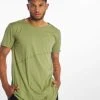 URBAN CLASSICS Herren T-Shirt Long Open Edge Front Zip In Olive -Only & Sons Shop urban classics t shirt olive 263386