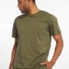 URBAN CLASSICS Herren T-Shirt Shaped Long In Olive