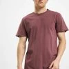 URBAN CLASSICS Herren T-Shirt Open Edge Pigment Dyed Basic In Rot -Only & Sons Shop urban classics t shirt rot 798291