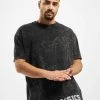 URBAN CLASSICS Herren T-Shirt Acid Washed Logo In Schwarz -Only & Sons Shop urban classics t shirt schwarz 750251