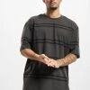 URBAN CLASSICS Herren T-Shirt Oversized Striped In Schwarz