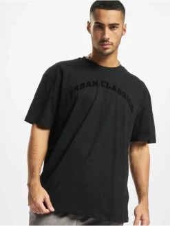URBAN CLASSICS Herren T-Shirt Oversized Gate In Schwarz