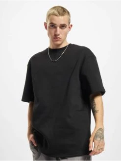 URBAN CLASSICS Herren T-Shirt Oversized Sweat In Schwarz