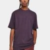 URBAN CLASSICS Herren T-Shirt Tall In Violet -Only & Sons Shop urban classics t shirt violet 910845