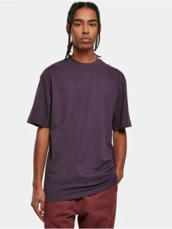 URBAN CLASSICS Herren T-Shirt Tall In Violet