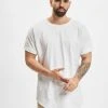 URBAN CLASSICS Herren T-Shirt Asymetric Long In Weiß -Only & Sons Shop urban classics t shirt weiss 263418
