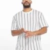 URBAN CLASSICS Herren T-Shirt Heavy Oversized Stripe In Weiß -Only & Sons Shop urban classics t shirt weiss 665881