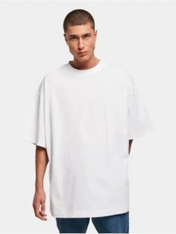 URBAN CLASSICS Herren T-Shirt Huge In Weiß