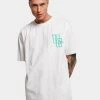 URBAN CLASSICS Herren T-Shirt Glow Logo In Weiß -Only & Sons Shop urban classics t shirt weiss 895989