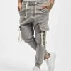 VSCT Clubwear Herren Cargohose Noah Denim Cargo In Grau
