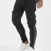 VSCT Clubwear Herren Cargohose Keanu Cargo In Schwarz