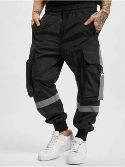 VSCT Clubwear Herren Cargohose Jupiter Cargo In Schwarz
