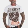 YAKUZA Herren T-Shirt Trigger In Weiß